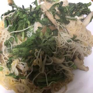 春菊そうめんチャンプルー